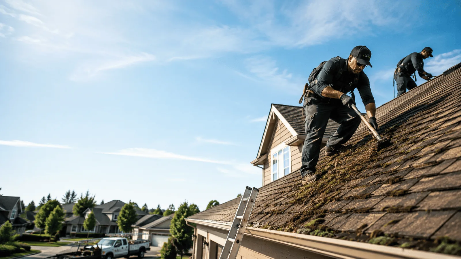 Roof Moss Removal in Seattle, WA near me
